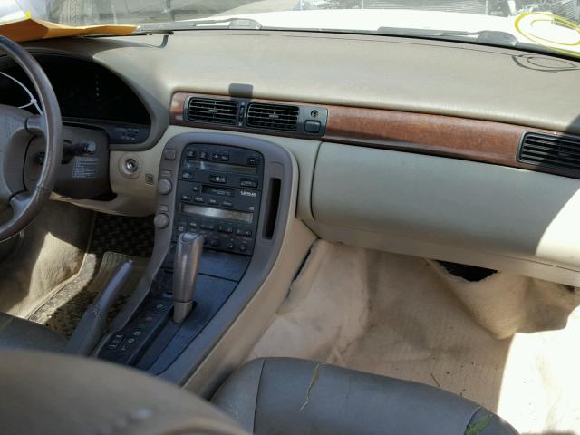 JT8UZ30C8N0018366 - 1992 LEXUS SC 400 TWO TONE photo 9