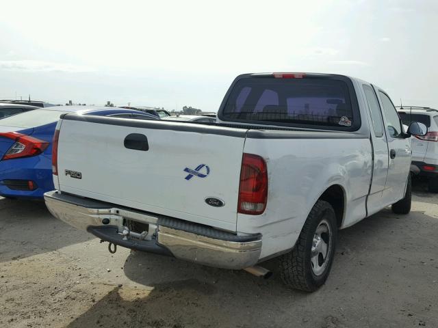 1FTRX17292NB35449 - 2002 FORD F150 WHITE photo 4