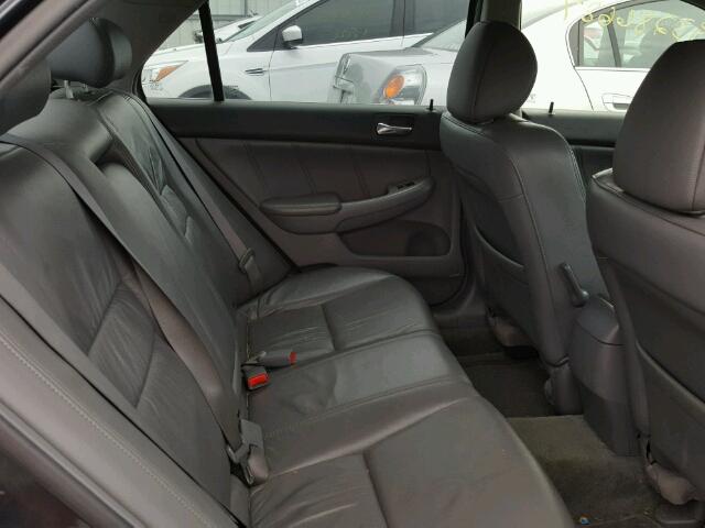 1HGCM66567A017723 - 2007 HONDA ACCORD EX GRAY photo 6