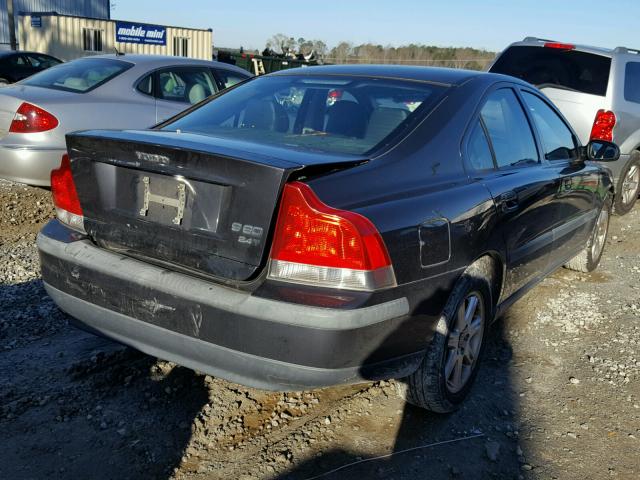 YV1RS58DX22173211 - 2002 VOLVO S60 2.4T BLUE photo 4