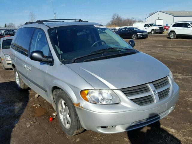 1D4GP45R86B500772 - 2006 DODGE CARAVAN SX SILVER photo 1