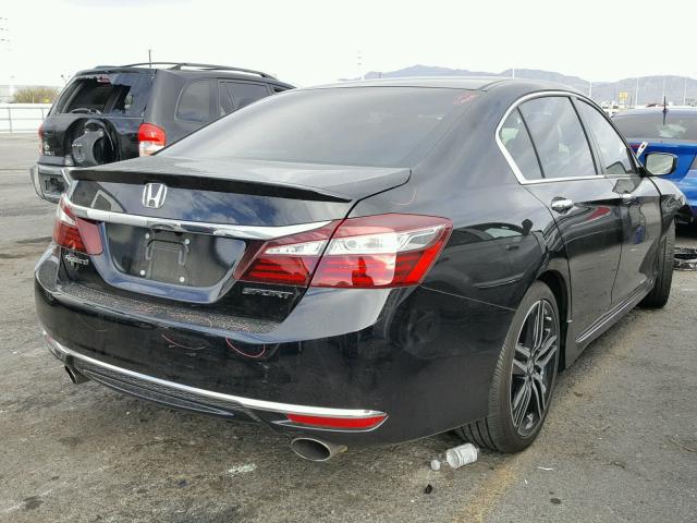 1HGCR2F54HA253458 - 2017 HONDA ACCORD SPO BLACK photo 4