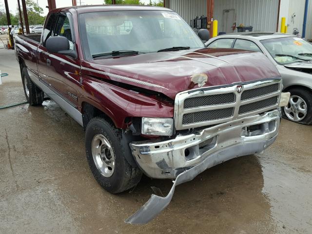 1B7KC2366YJ127272 - 2000 DODGE RAM 2500 BURGUNDY photo 1