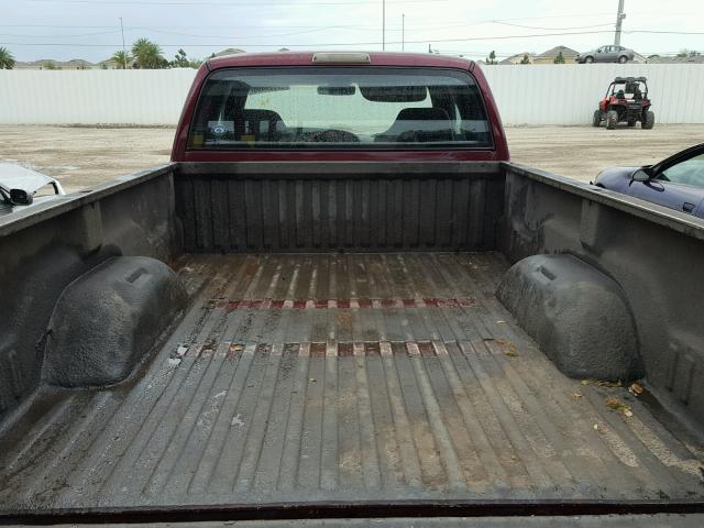 1B7KC2366YJ127272 - 2000 DODGE RAM 2500 BURGUNDY photo 9