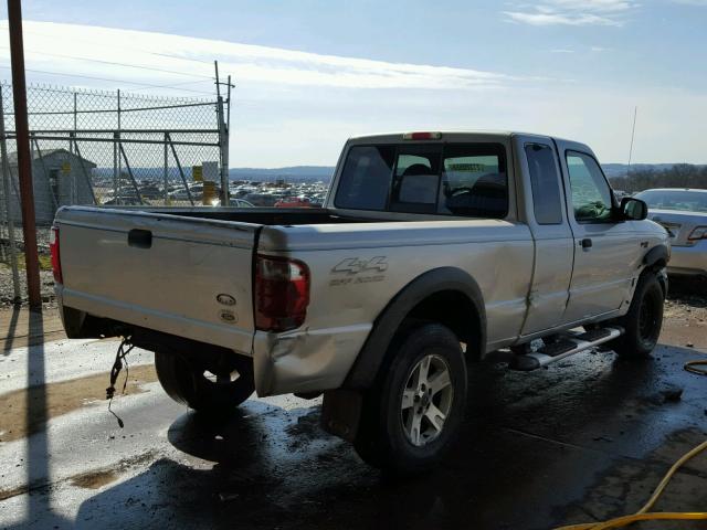 1FTZR45E22TA09034 - 2002 FORD RANGER SUP GRAY photo 4