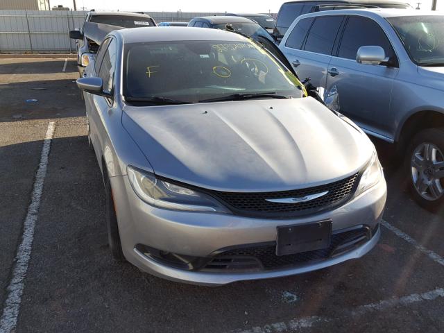 1C3CCCBG9FN505342 - 2015 CHRYSLER 200 S SILVER photo 1