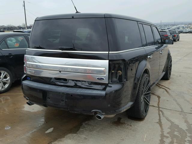 2FMGK5D86EBD36906 - 2014 FORD FLEX LIMIT BLACK photo 4