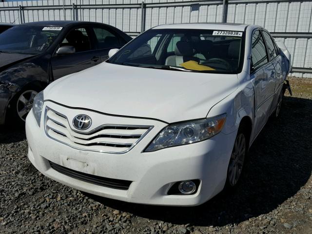 4T1BK3EK5BU616220 - 2011 TOYOTA CAMRY SE WHITE photo 2