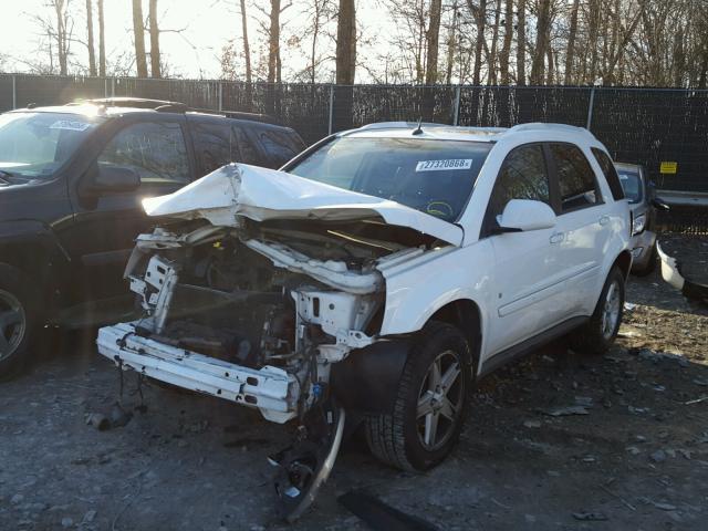 2CNDL73F566129946 - 2006 CHEVROLET EQUINOX LT WHITE photo 2