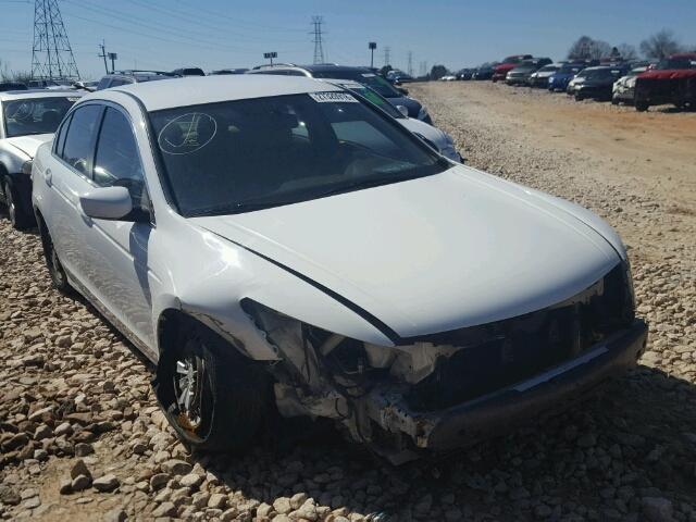 1HGCP26348A149735 - 2008 HONDA ACCORD LX WHITE photo 1