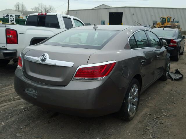 1G4GC5EG8AF240738 - 2010 BUICK LACROSSE C TAN photo 4