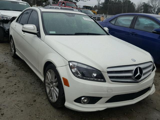 WDDGF54X19F220510 - 2009 MERCEDES-BENZ C 300 WHITE photo 1