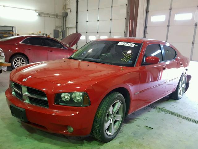 2B3KA53H27H609599 - 2007 DODGE CHARGER R/ RED photo 2