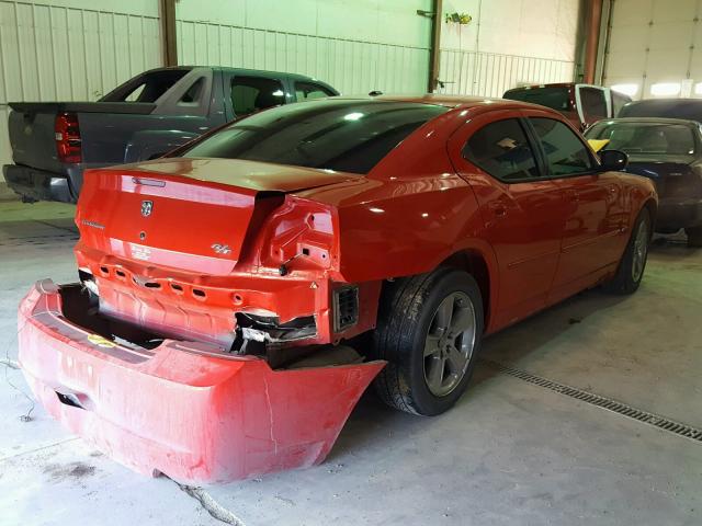 2B3KA53H27H609599 - 2007 DODGE CHARGER R/ RED photo 4