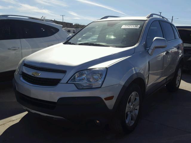 3GNAL2EK8ES619809 - 2014 CHEVROLET CAPTIVA LS 银色 照片 2