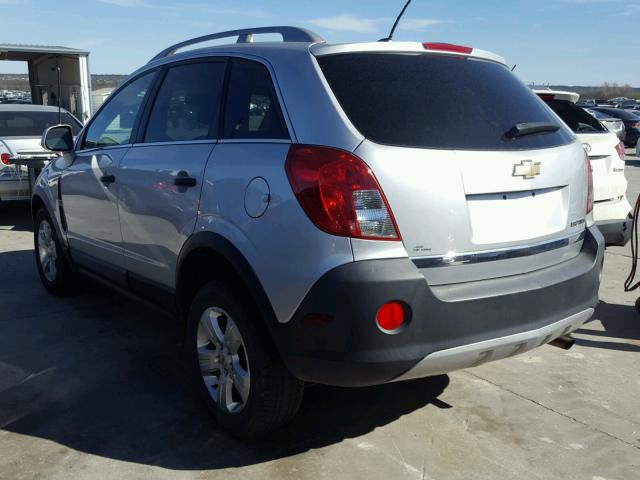 3GNAL2EK8ES619809 - 2014 CHEVROLET CAPTIVA LS 银色 照片 3