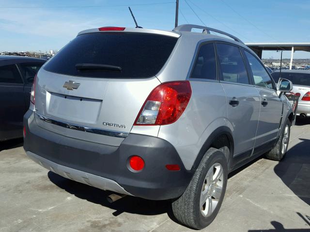 3GNAL2EK8ES619809 - 2014 CHEVROLET CAPTIVA LS 银色 照片 4