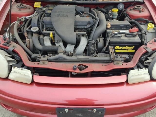 1P3ES47YXWD535308 - 1998 PLYMOUTH NEON HIGHL RED photo 7