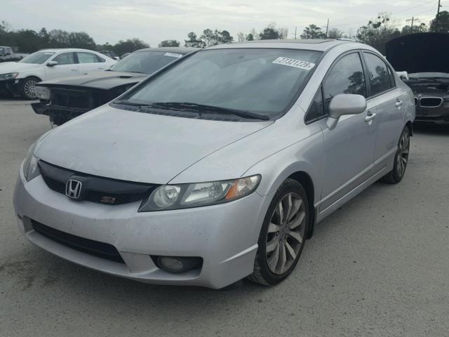 2HGFA5E59BH702407 - 2011 HONDA CIVIC SI SILVER photo 2