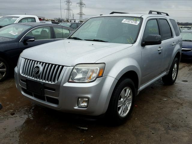 4M2CN8BGXAKJ28401 - 2010 MERCURY MARINER SILVER photo 2