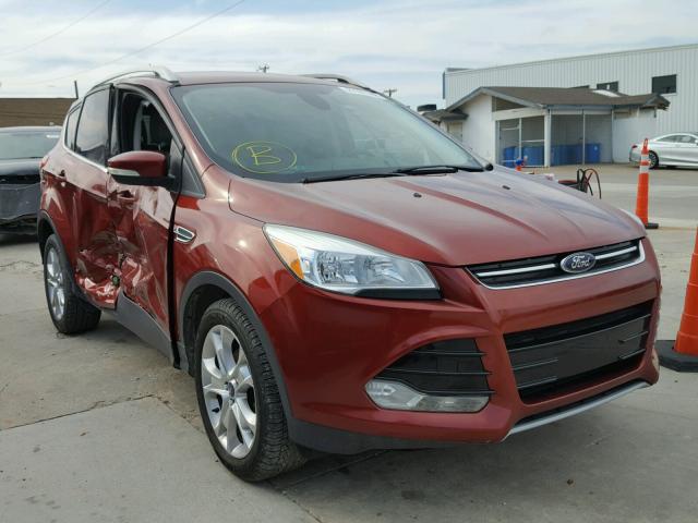 1FMCU0JX5EUA93722 - 2014 FORD ESCAPE TIT RED photo 1