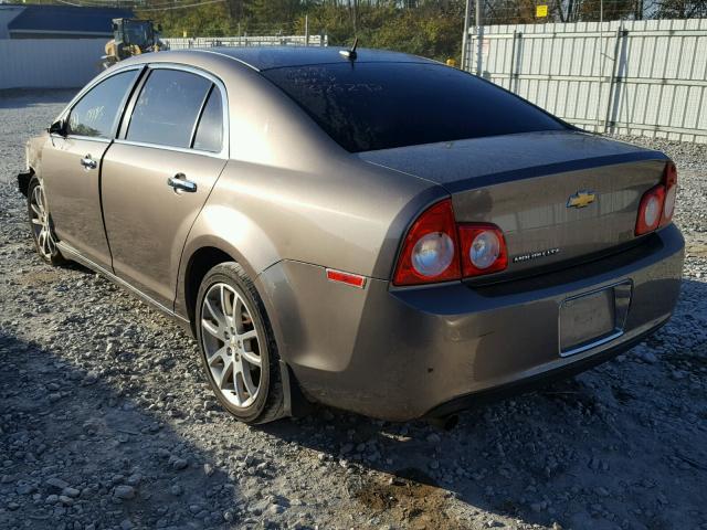 1G1ZE5E14BF375292 - 2011 CHEVROLET MALIBU LTZ 灰色 照片 3