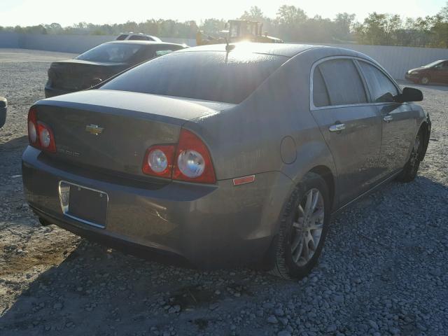 1G1ZE5E14BF375292 - 2011 CHEVROLET MALIBU LTZ 灰色 照片 4
