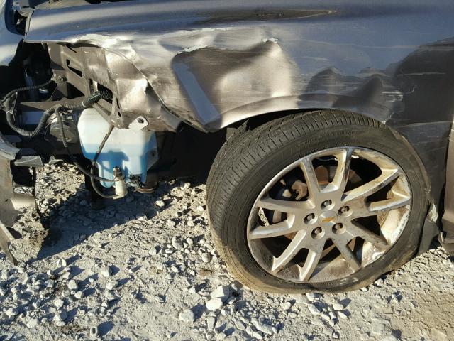 1G1ZE5E14BF375292 - 2011 CHEVROLET MALIBU LTZ 灰色 照片 9