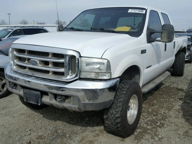 1FTSW31F6XEF00379 - 1999 FORD F350 SRW S WHITE photo 2