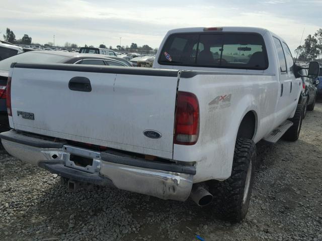 1FTSW31F6XEF00379 - 1999 FORD F350 SRW S WHITE photo 4