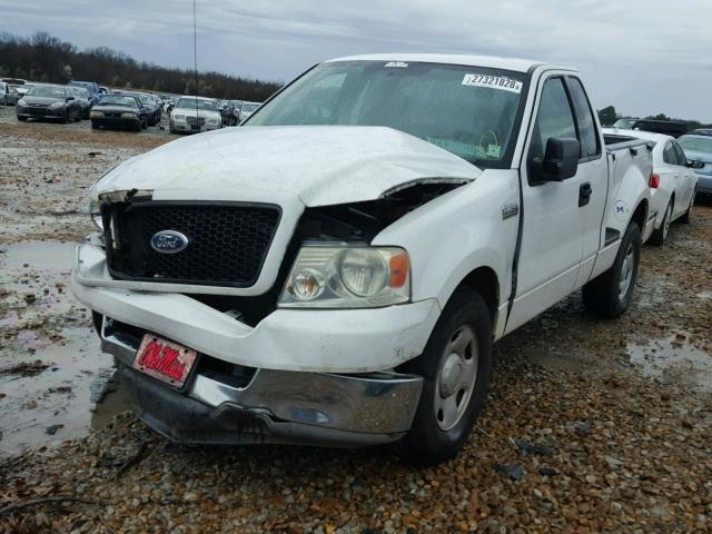 1FTRF02W54KD41265 - 2004 FORD F150 WHITE photo 2