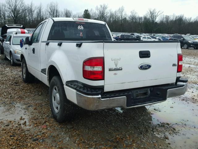 1FTRF02W54KD41265 - 2004 FORD F150 WHITE photo 3