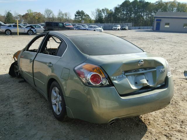 1N4AL21E78N453974 - 2008 NISSAN ALTIMA 2.5 GREEN photo 3