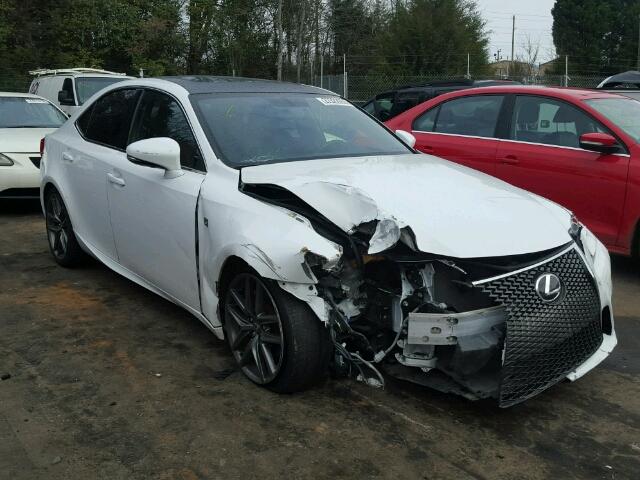 JTHBF1D26E5022263 - 2014 LEXUS IS 250 WHITE photo 1