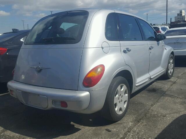 3C4FY48B44T259664 - 2004 CHRYSLER PT CRUISER SILVER photo 4