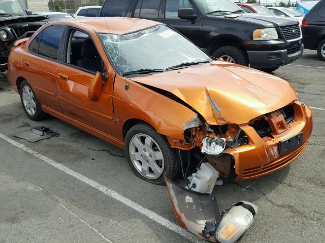 3N1AB51D15L593197 - 2005 NISSAN SENTRA SE- ORANGE photo 1