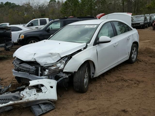 1G1PE5SB6G7172457 - 2016 CHEVROLET CRUZE LIMI WHITE photo 2