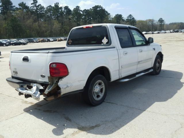 1FTRW07L81KC07649 - 2001 FORD F150 SUPER WHITE photo 4