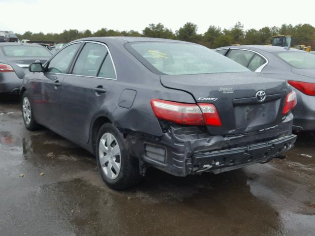 4T1BE46K99U375803 - 2009 TOYOTA CAMRY BASE GRAY photo 3