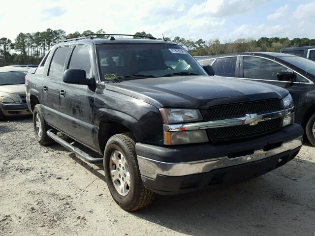 3GNEK12T04G168047 - 2004 CHEVROLET AVALANCHE BLACK photo 1