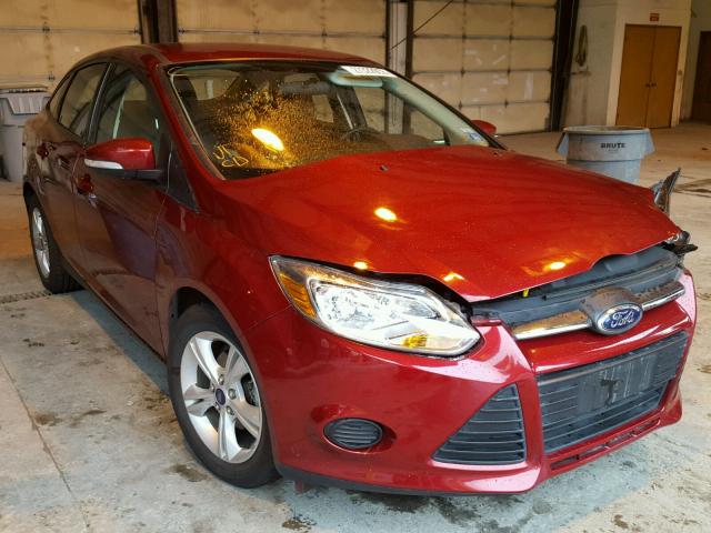 1FADP3F21EL443017 - 2014 FORD FOCUS SE RED photo 1