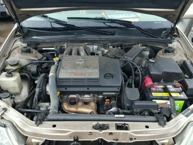 4T1BF28B9YU045446 - 2000 TOYOTA AVALON XL BEIGE photo 7