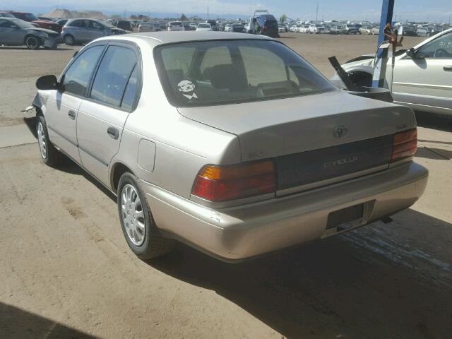 2T1AE09B7RC075274 - 1994 TOYOTA COROLLA LE 金色 照片 3