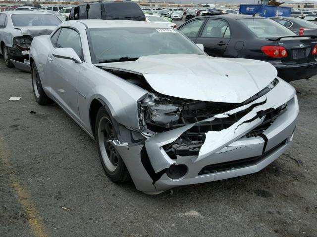 2G1FA1E36D9126898 - 2013 CHEVROLET CAMARO LS SILVER photo 1