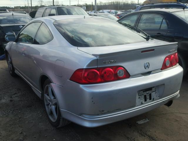 JH4DC53066S001098 - 2006 ACURA RSX TYPE-S SILVER photo 3