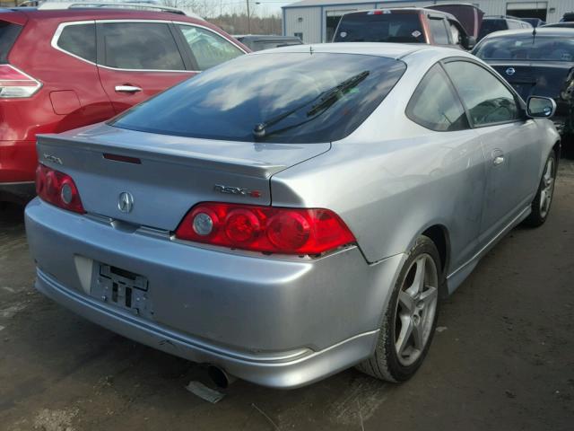 JH4DC53066S001098 - 2006 ACURA RSX TYPE-S SILVER photo 4