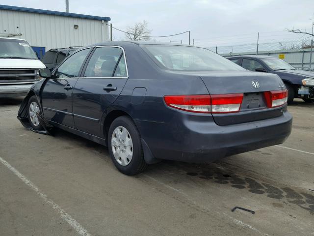 1HGCM56383A099313 - 2003 HONDA ACCORD LX CHARCOAL photo 3