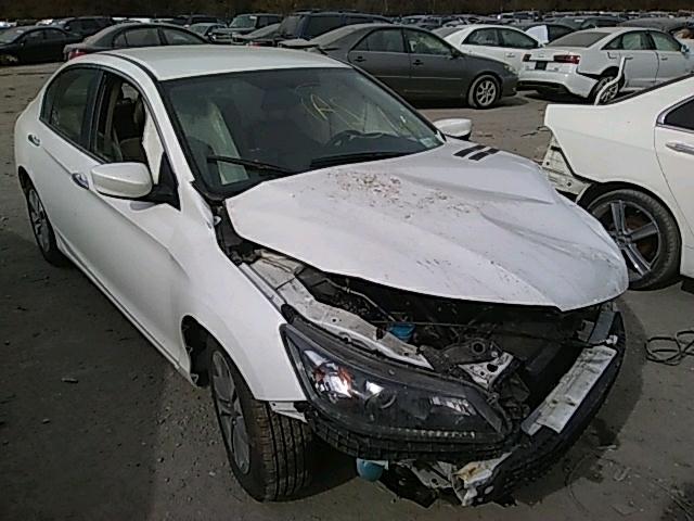 1HGCR2F39EA272727 - 2014 HONDA ACCORD LX WHITE photo 1