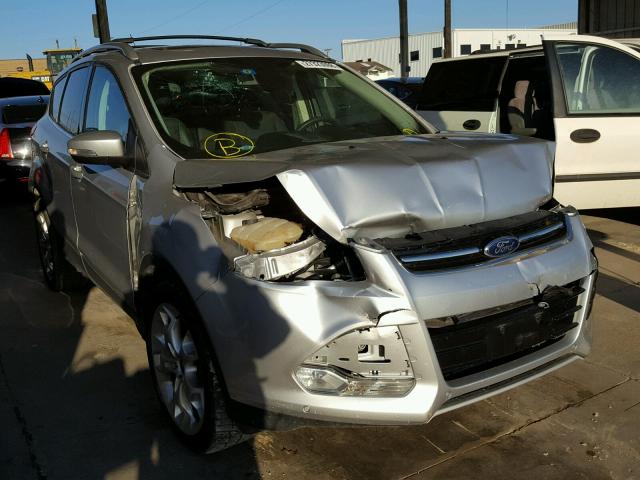 1FMCU0J97EUA04556 - 2014 FORD ESCAPE TIT SILVER photo 1