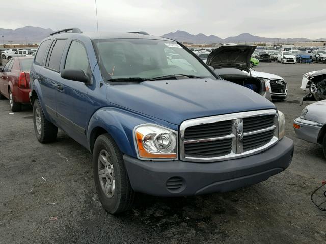 1D4HD38K75F588629 - 2005 DODGE DURANGO ST BLUE photo 1